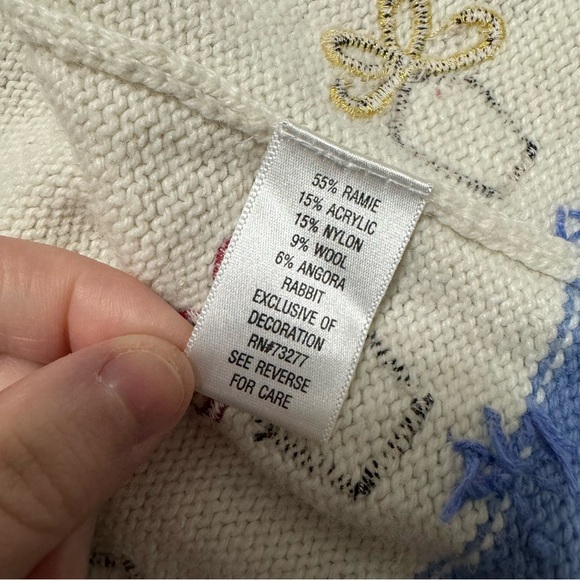 Vintage Holiday Stocking Cardigan - Picture 8 of 9